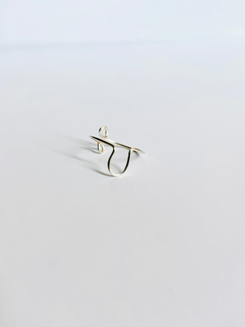 Gretchen Leachman - Initial Wire Wrapped Rings