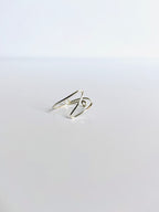 Gretchen Leachman - Initial Wire Wrapped Rings
