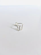 Gretchen Leachman - Initial Wire Wrapped Rings