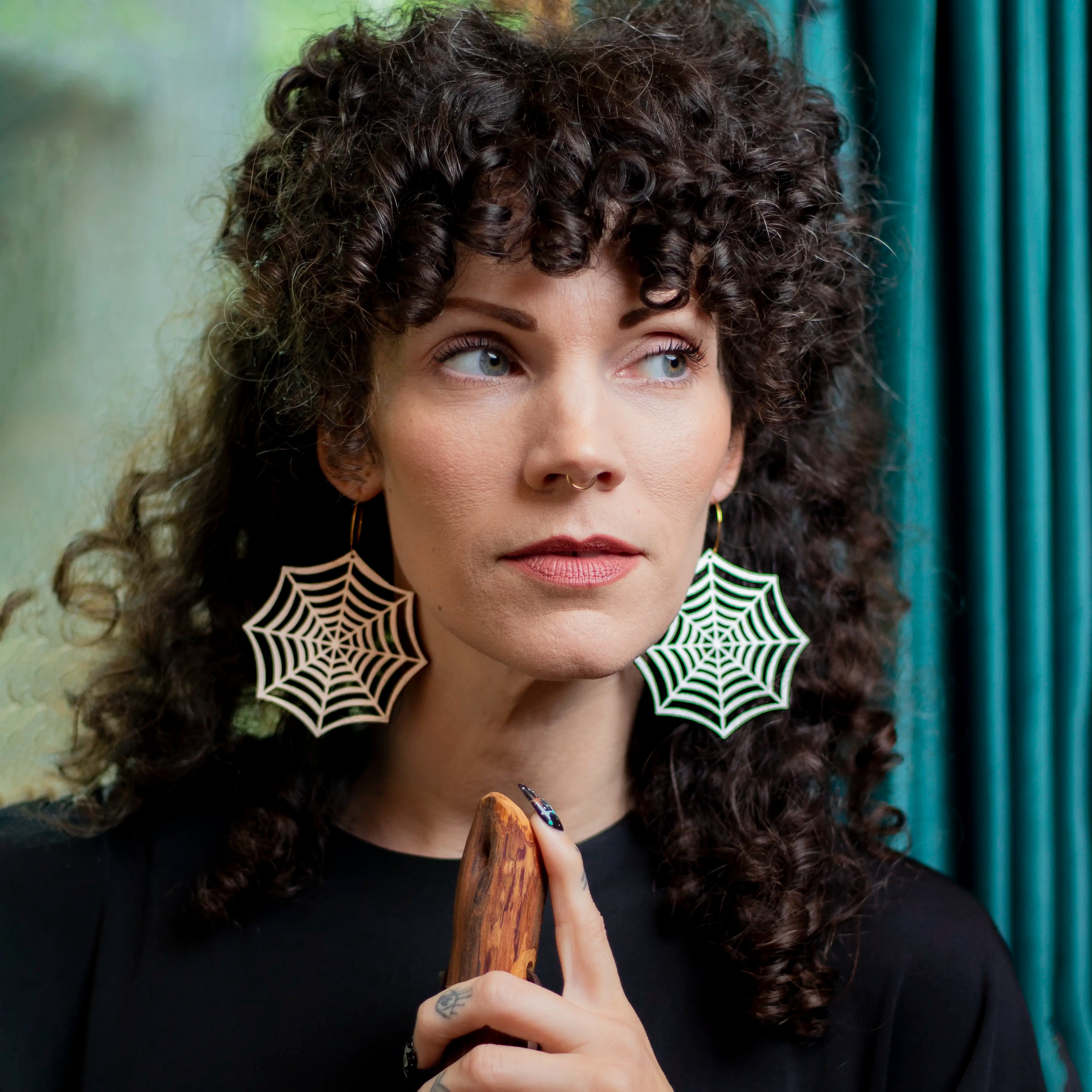 Le Chic Miami -  Spiderweb Earrings