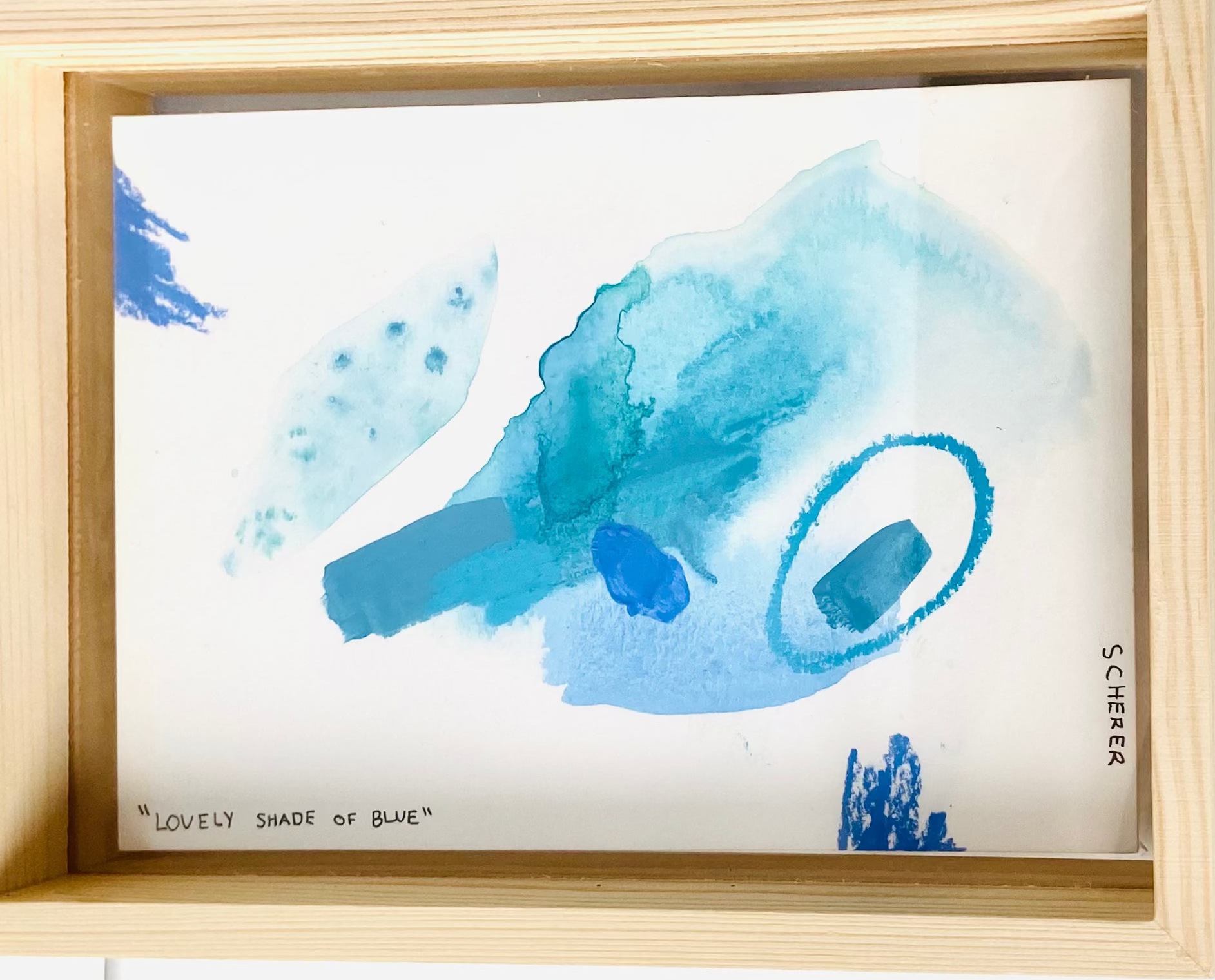 Christina Scherer - Lovely Shade of Blue