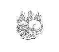 Rachel René - Moneycat Sticker