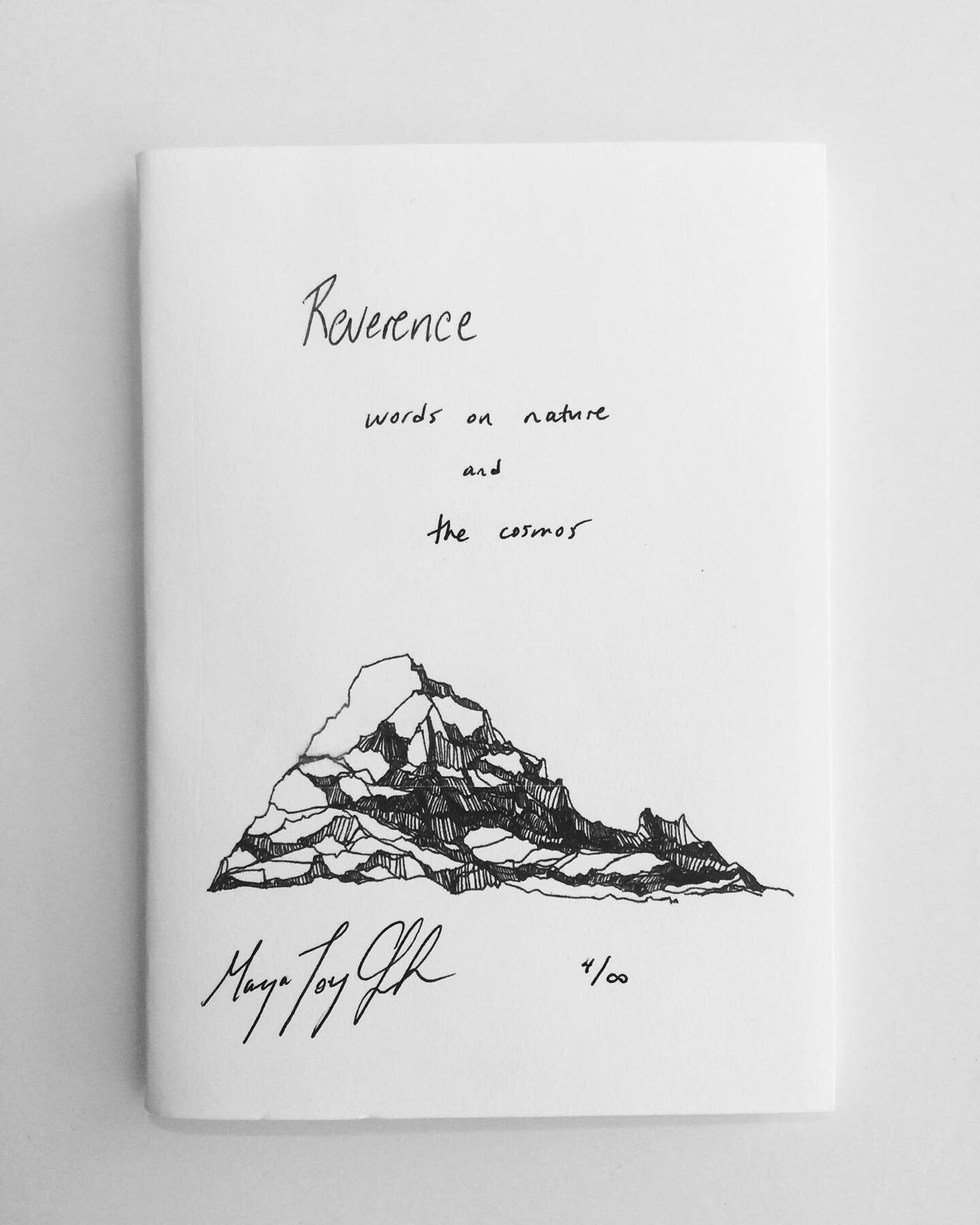 Maya Joy Poetry Zine - Reverence