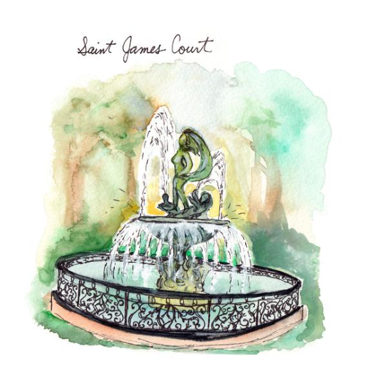 Bri Bowers - St. James Court Print