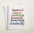 Bri Bowers - Louisville Spellings Watercolor Card