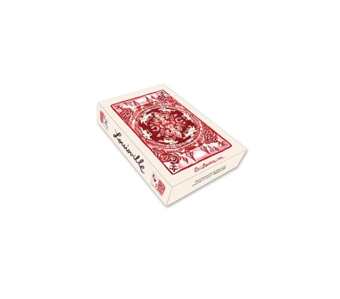 Bri Bowers - Red Louisville Playing Cards