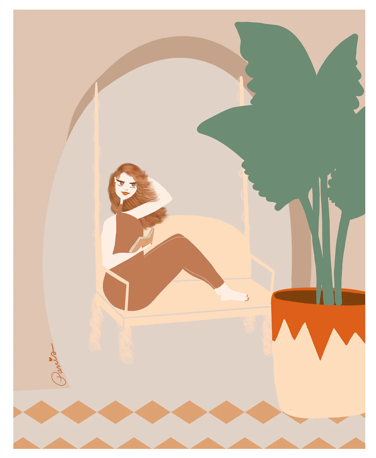 Lovely Earthlings - Read & Lounge Print