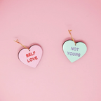 Le Chic Miami - Candy Heart Hoop Earrings
