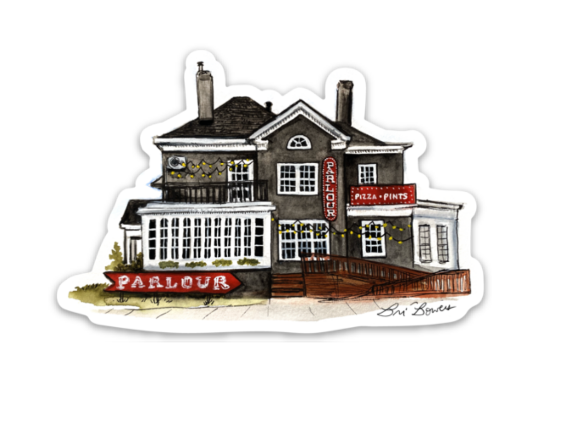 Bri Bowers - Parlour Watercolor Sticker