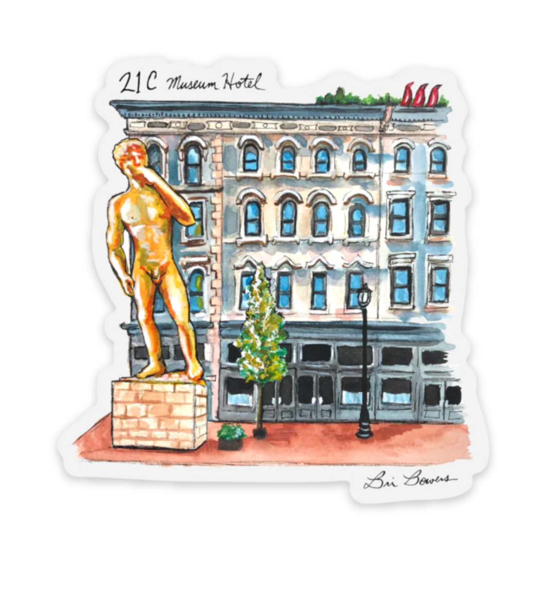 Bri Bowers - 21c Sticker