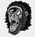 dRock Press - Cyclops Gorilla Head
