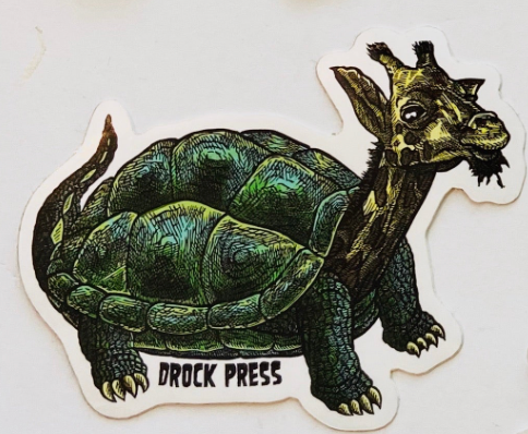 dRock Press Turaffe Sticker