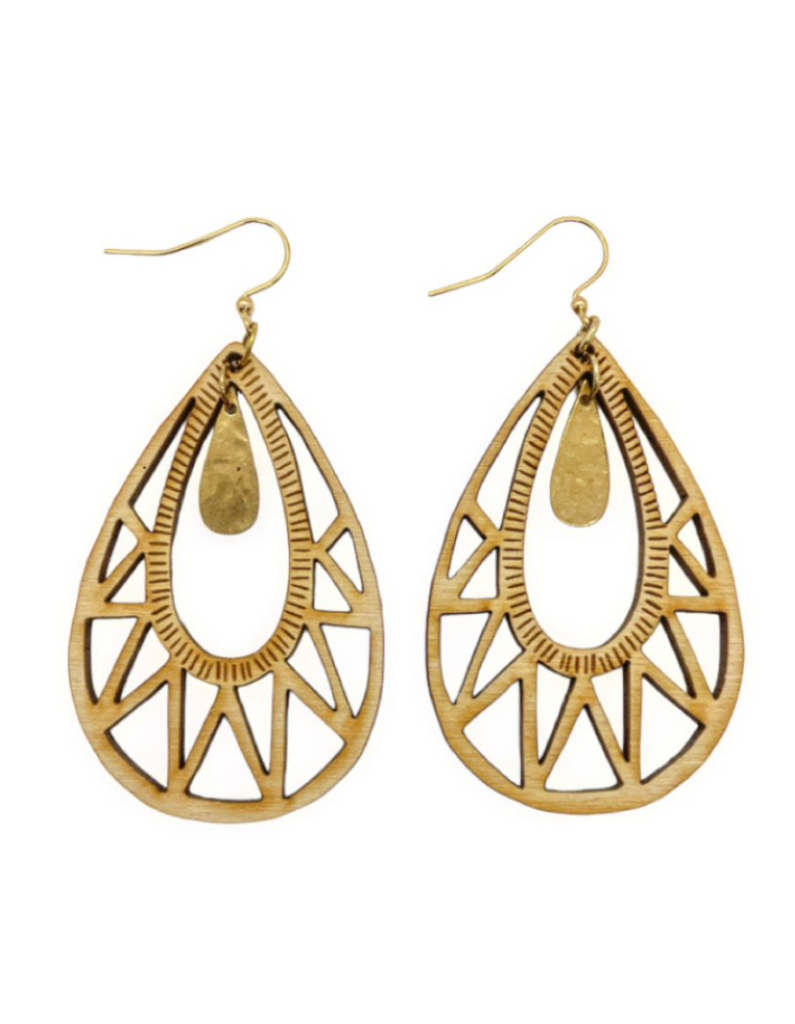 Maya Collection - Purni Rai Medallion Earrings – Revelry Boutique Gallery