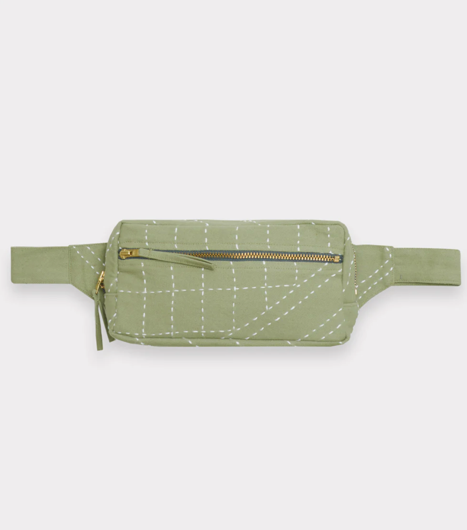 Anchal Project - Kantha Crossbody Adjustable Belt Bag