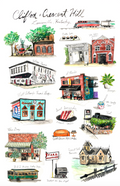 Bri Bowers - Clifton & Crescent Hill Neighborhood Print 11x17