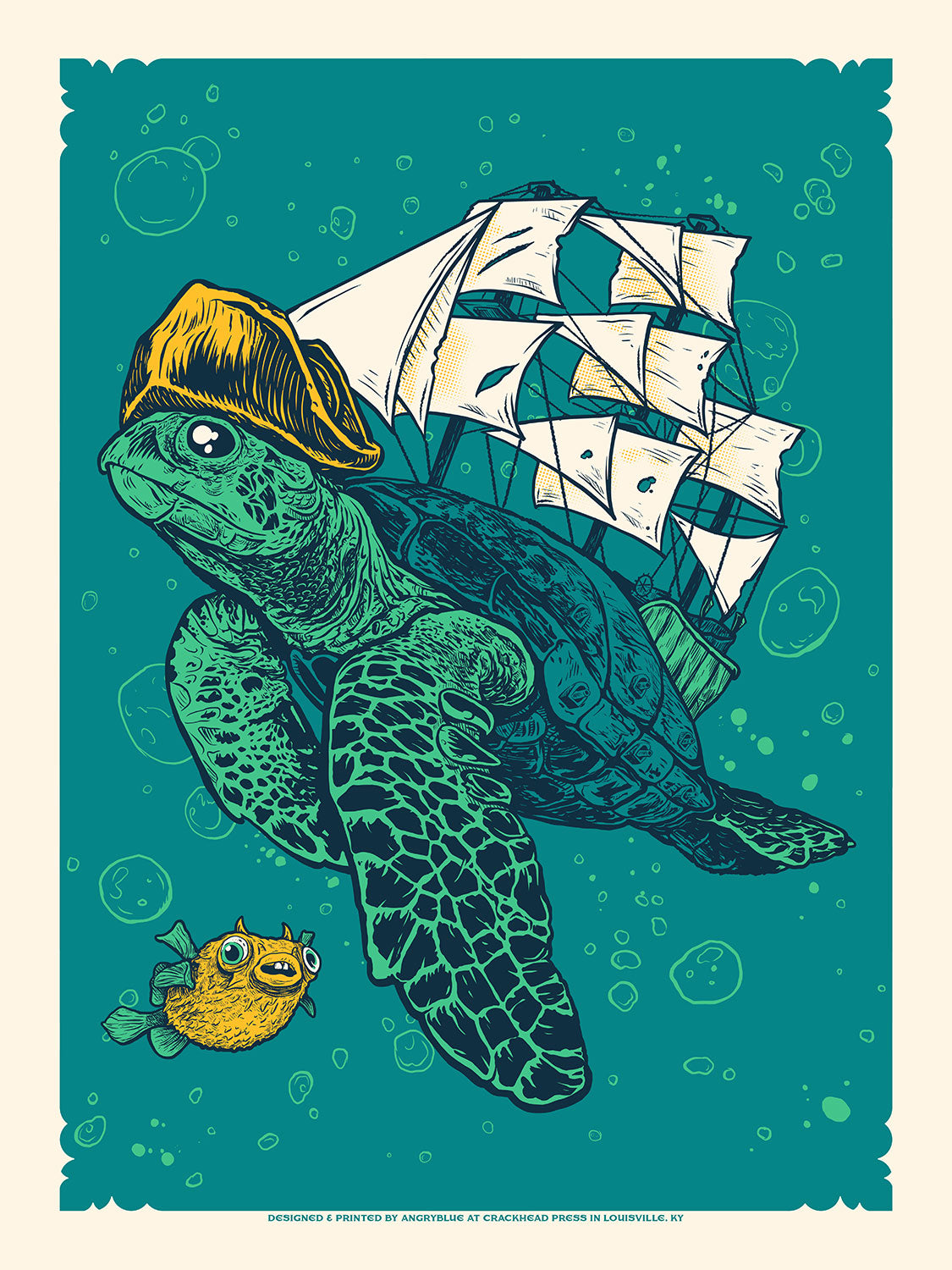 AngryBlue - Turtle Ship