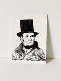 Maya Joy - 5x7 Abraham Lincoln Mountain Print