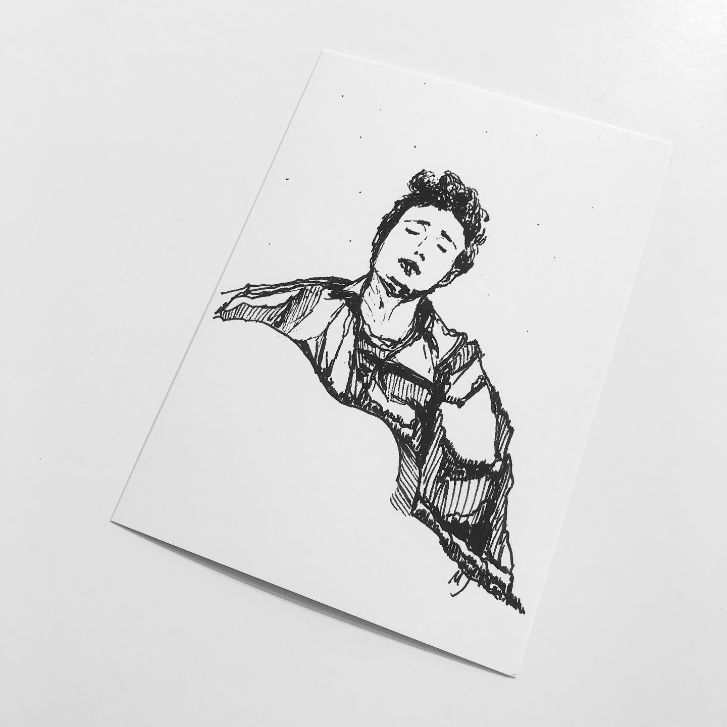 Maya Joy - 5x7 Bob Dylan Mountain Print