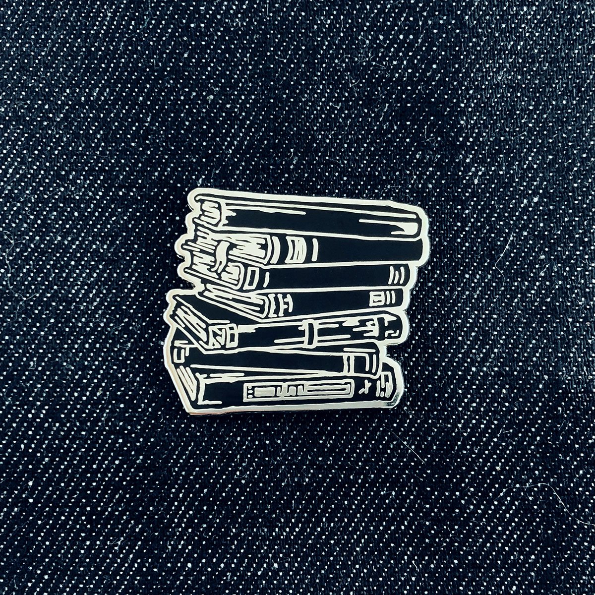 MissHappyPink Pin - Books Pin