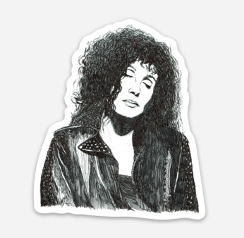 Maya Joy - Mountain Portrait Cher Sticker