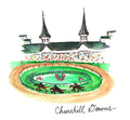Bri Bowers - Churchill Downs Print