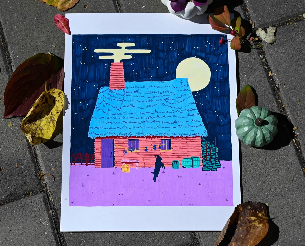Comfhaus - The Witch House Print