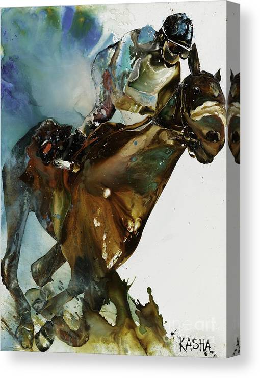 Kasha Giclee Canvas Print - Cosmic Canvas