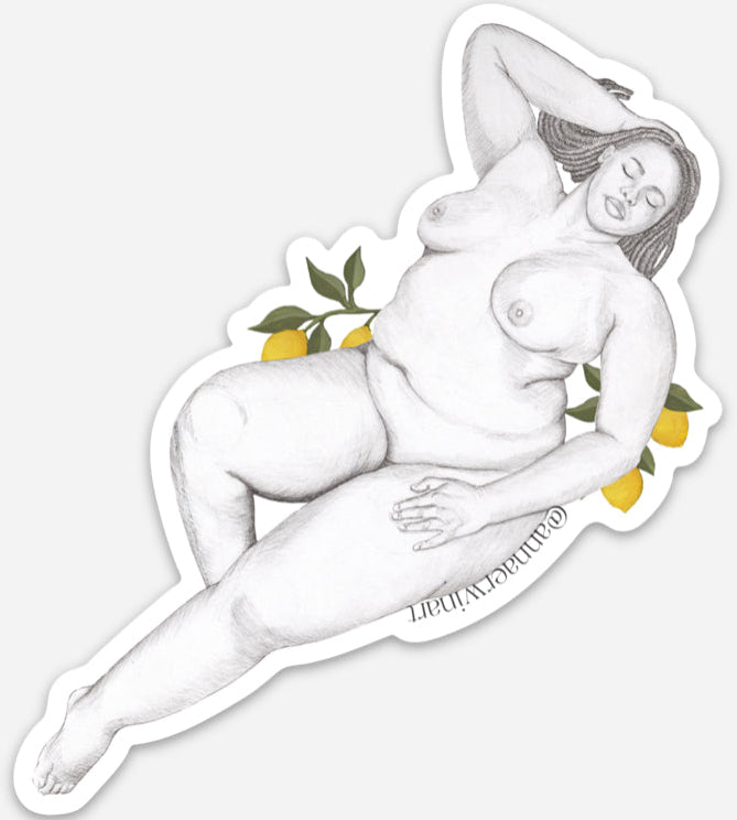 Anna Erwin Art - Domenica Sticker