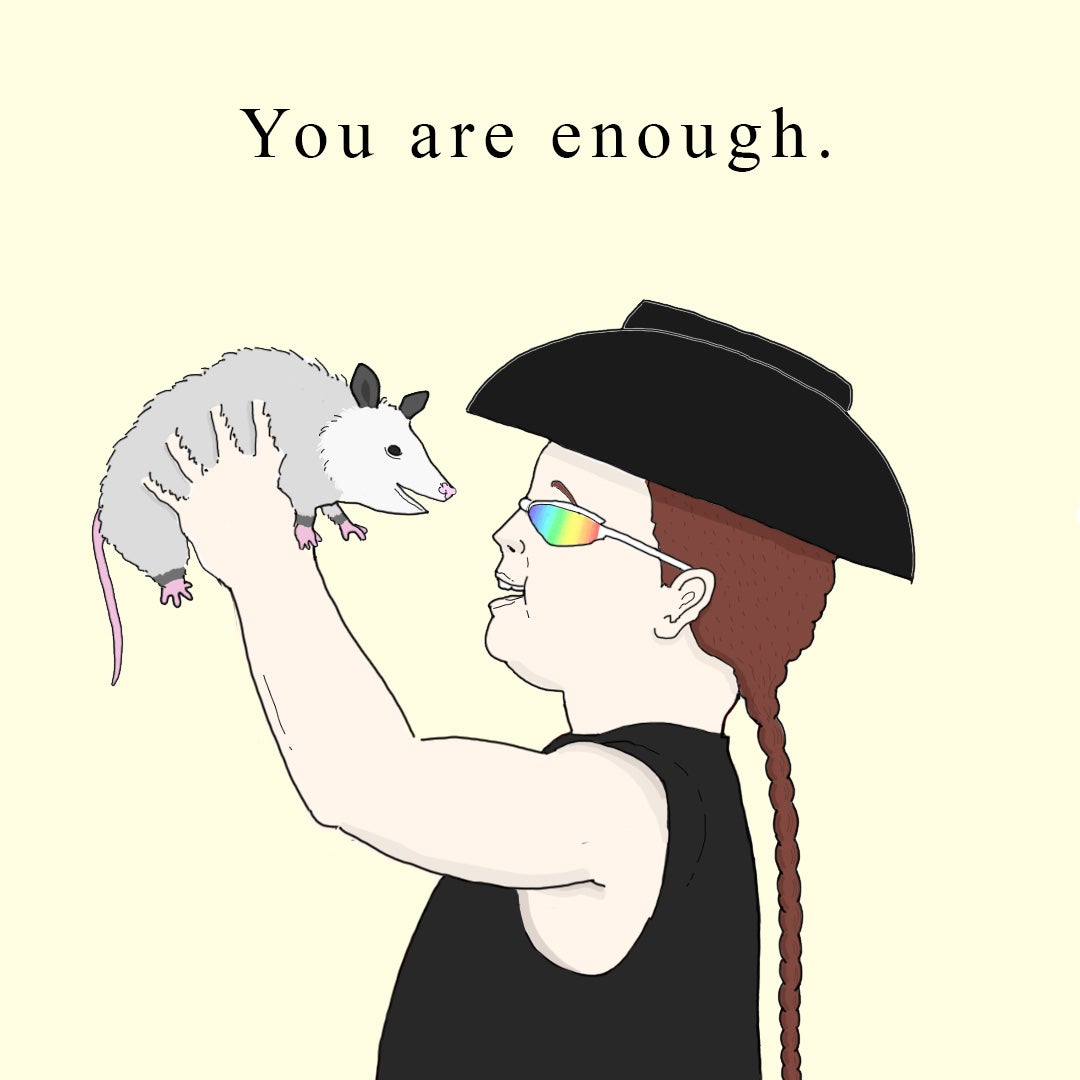Little Bubby Child - You Are Enough Print