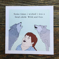 Little Bubby Child - Howling Feral Child Print