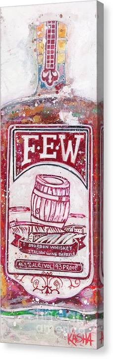 Kasha Giclee Canvas Bourbon Print - F.E.W.