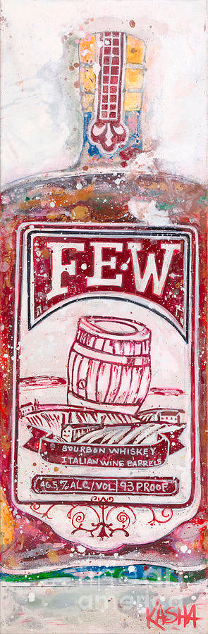 F.E.W. - Bourbon Giclee Canvas Print by Kasha Ritter