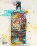 Kasha Giclee Canvas Bourbon Print - Bulleit