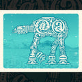 AngryBlue - Hoth Print