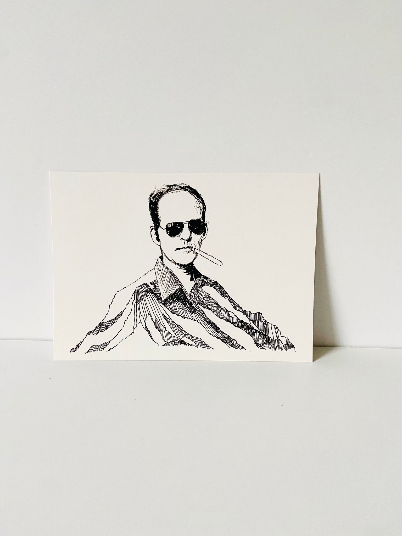 Maya Joy - 5x7 Hunter S Thompson Mountain Print