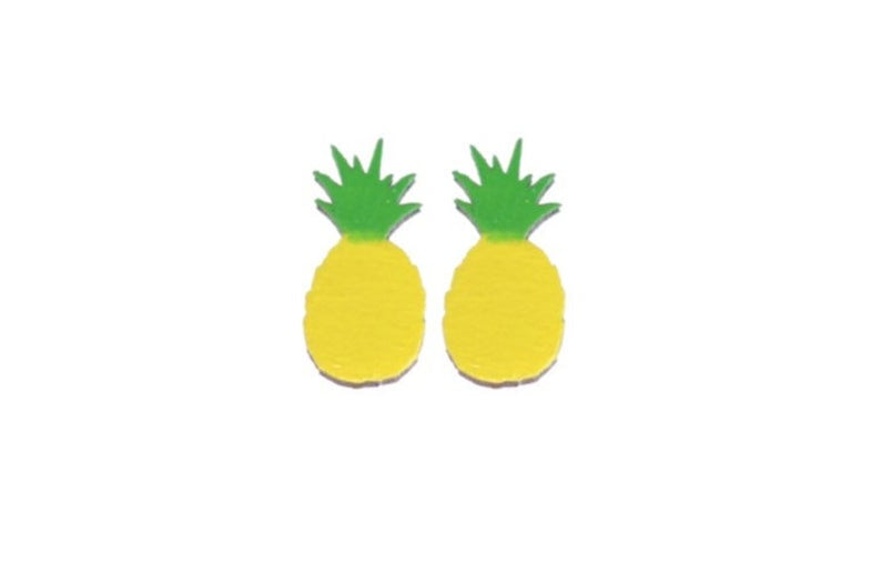 Le Chic Miami - Pineapple Stud Earrings