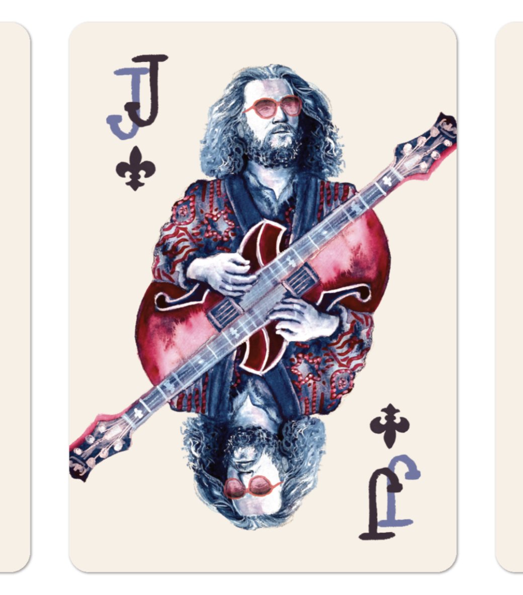 Bri Bowers - Jim James Playing Card Poster 18 x 24