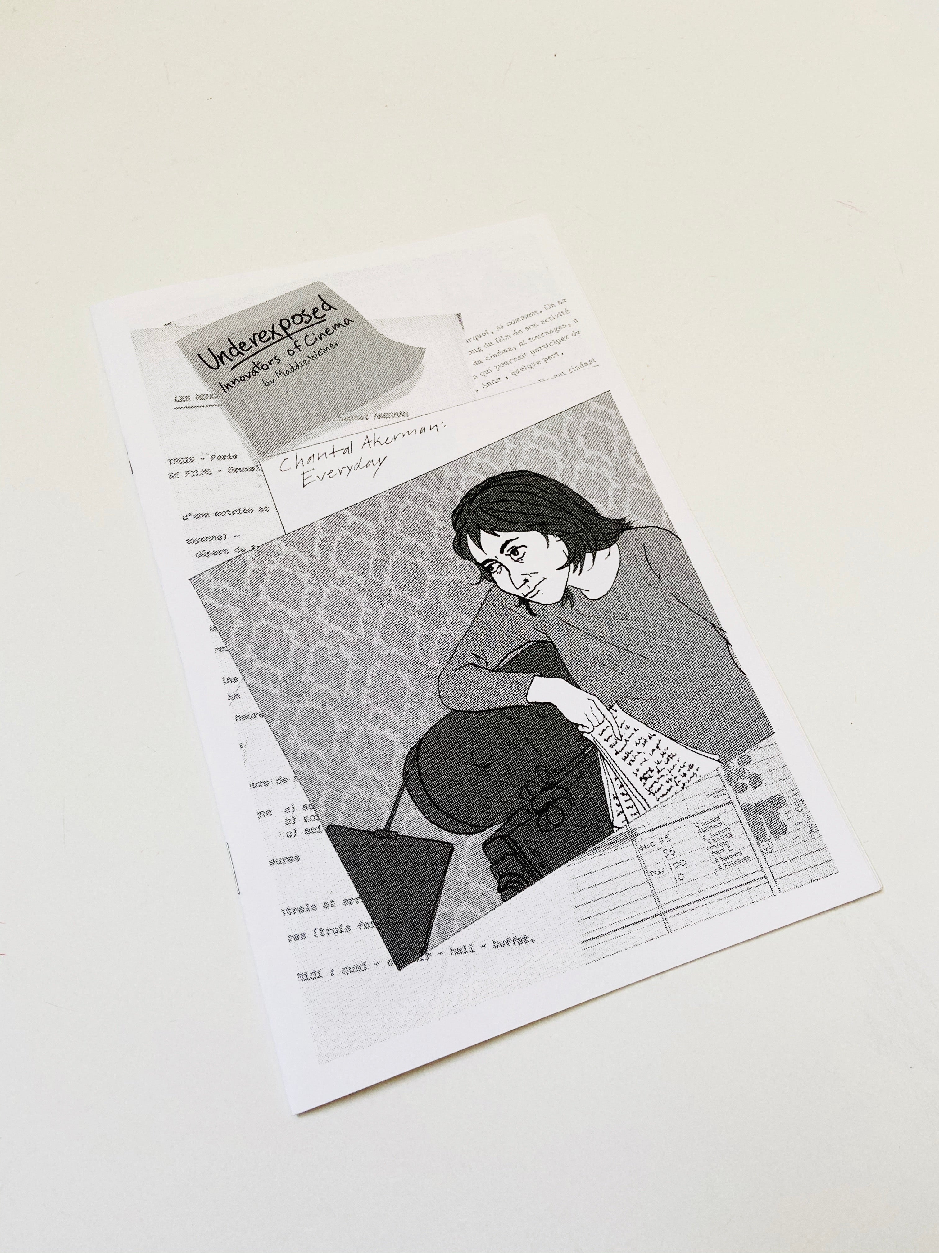 Ten Knives Comics - Underexposed Innovators of Cinema: Chantal Akerman