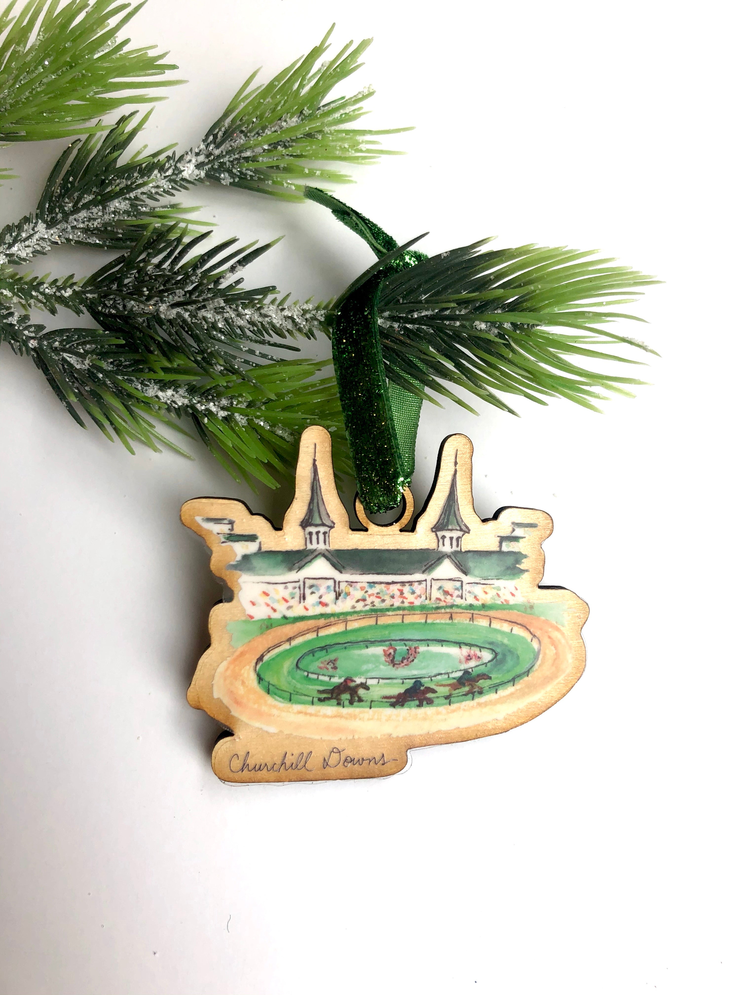 Bri Bowers - Churchill Downs Ornament
