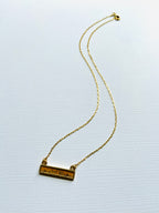 Gretchen Leachman - Etched Louisville Skyline Necklace