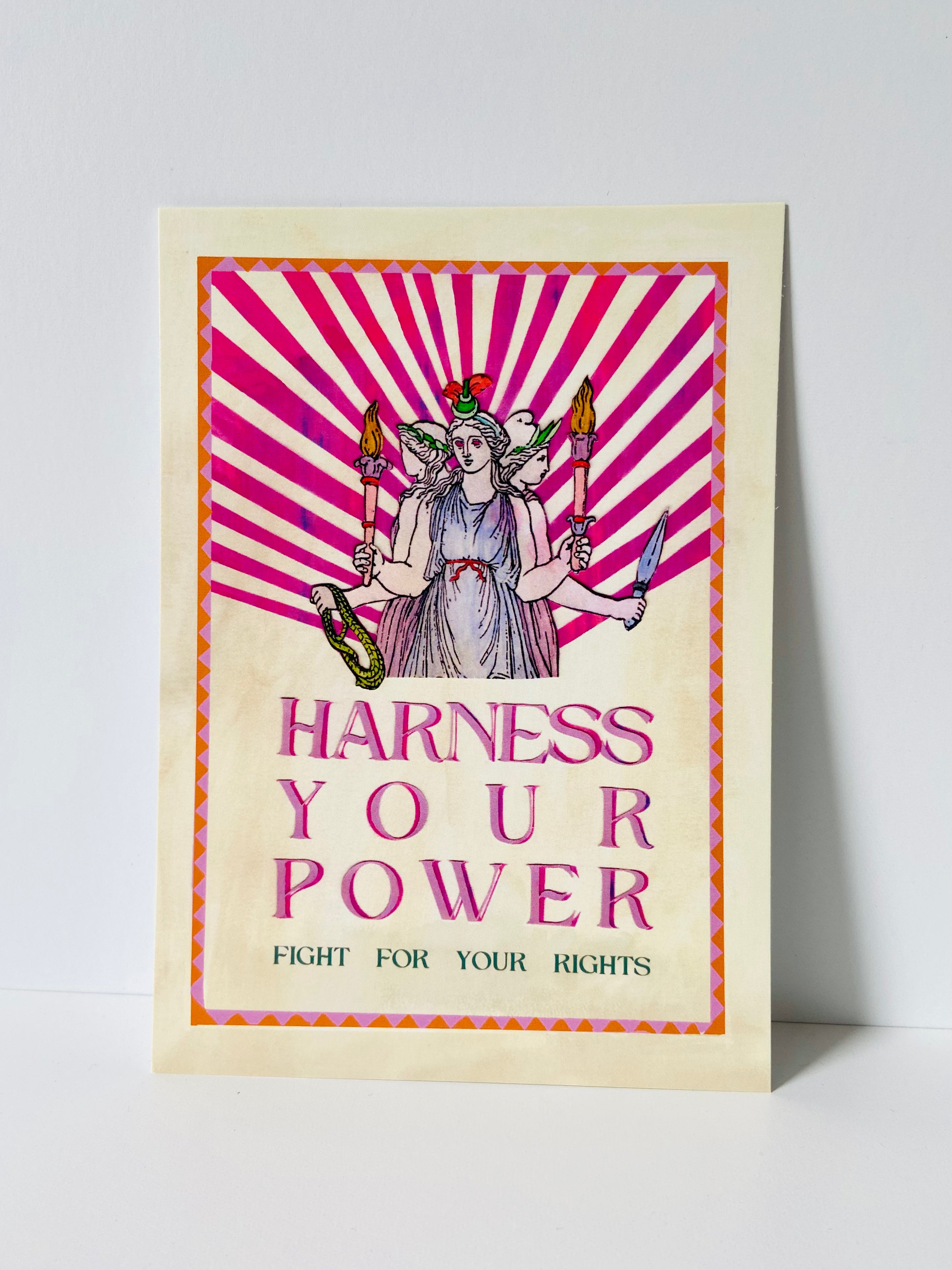Harness Your Power Mini Print