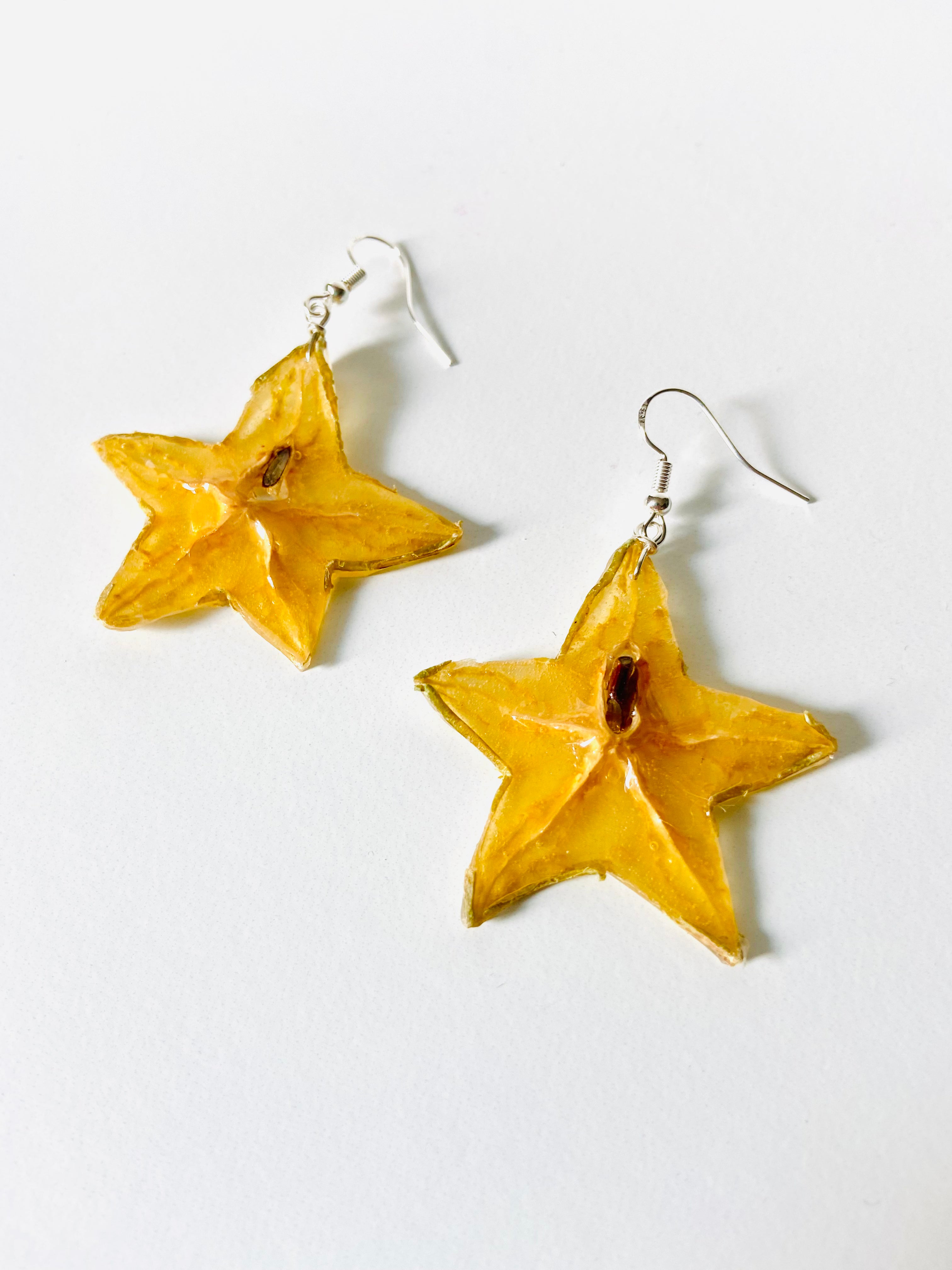 Wild Organic - Single Starfruit Earrings