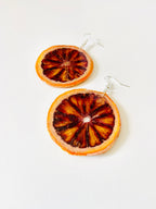 Wild Organic- Full Blood Orange Earrings