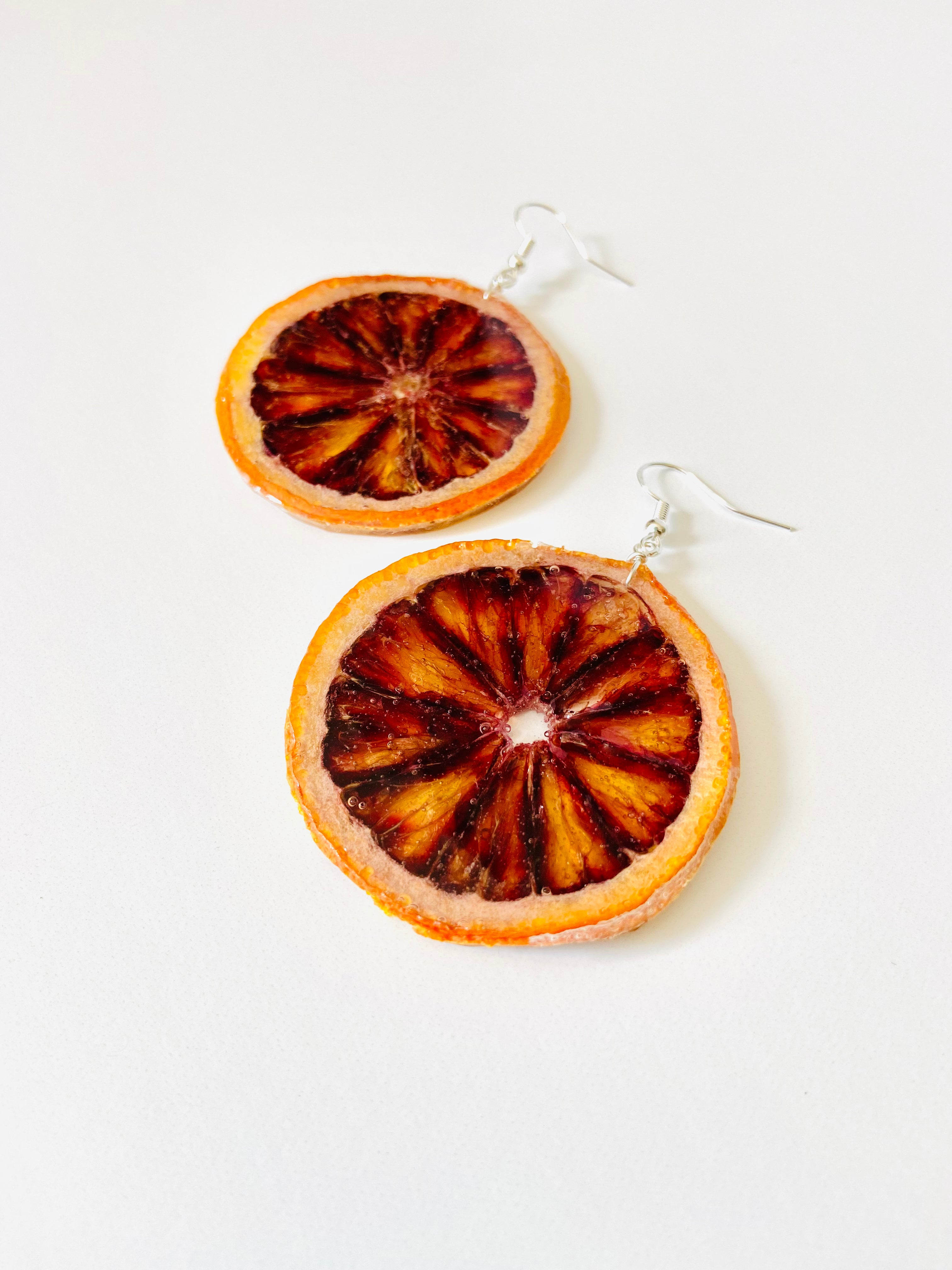 Wild Organic- Full Blood Orange Earrings