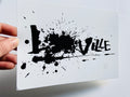 Grant Goodwine - Louisville Splatter Postcard