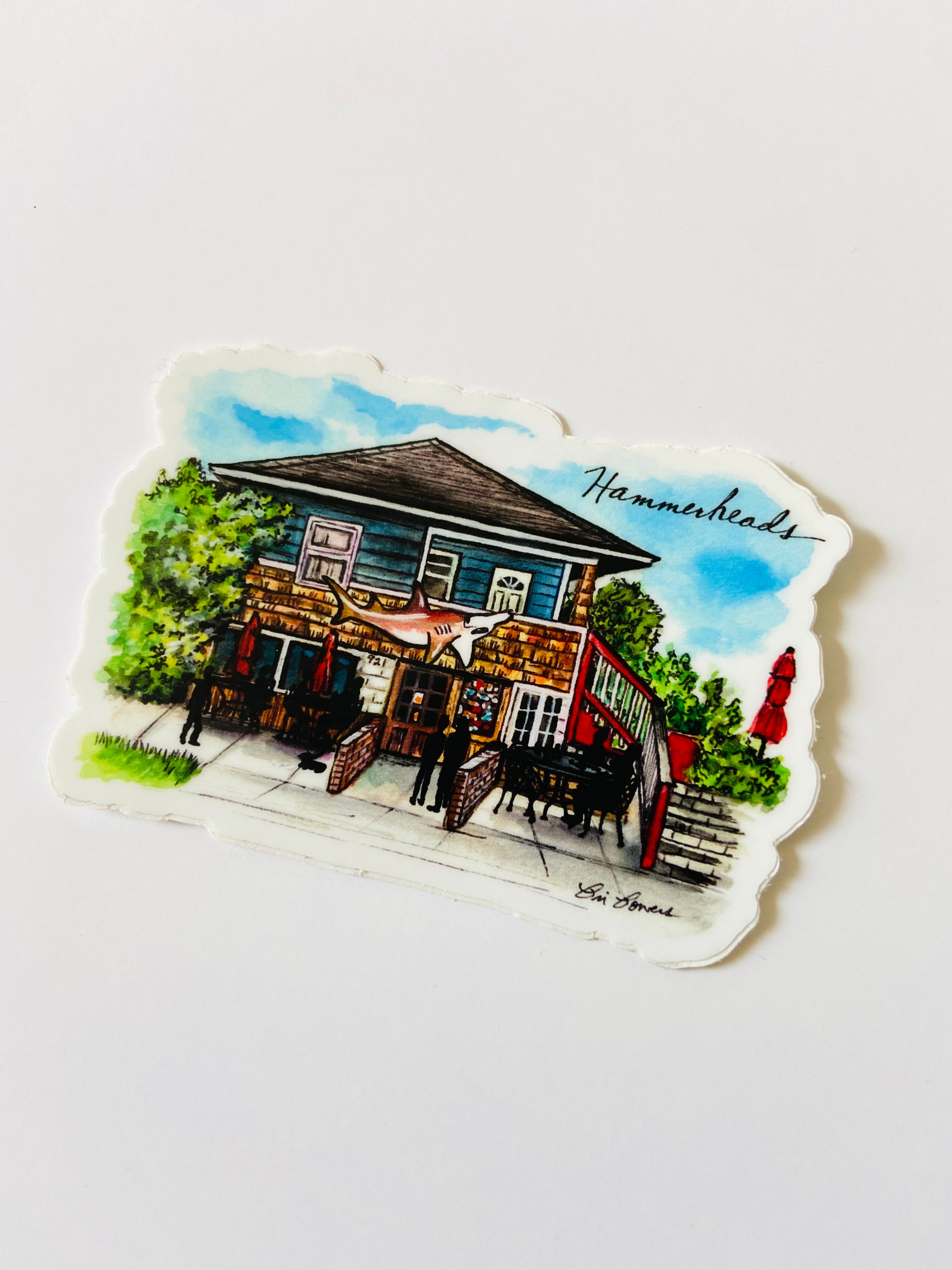 Bri Bowers - Hammerheads Sticker