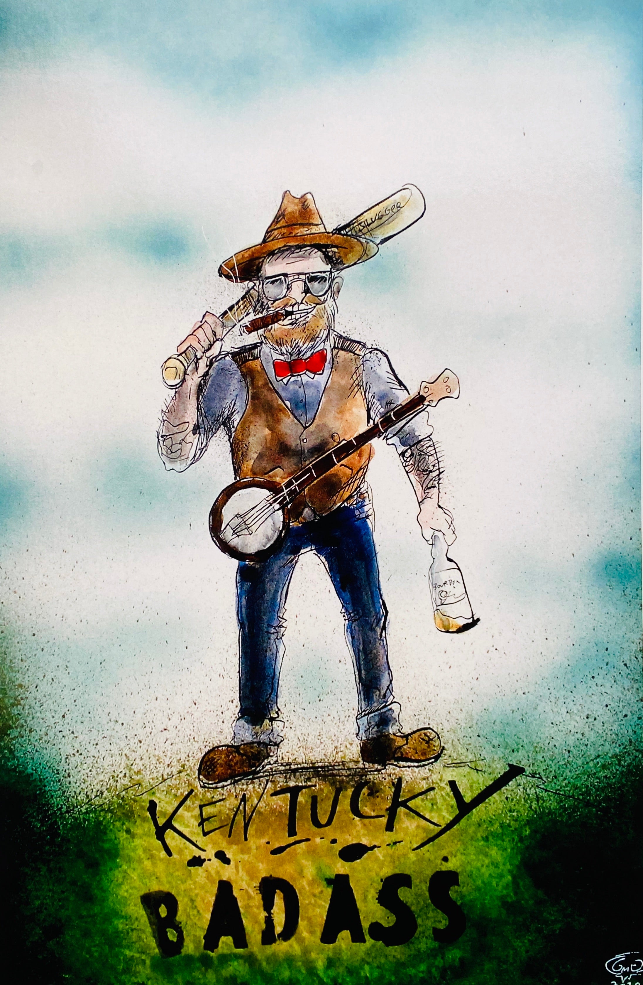 Grant Goodwine - Kentucky Badass Print