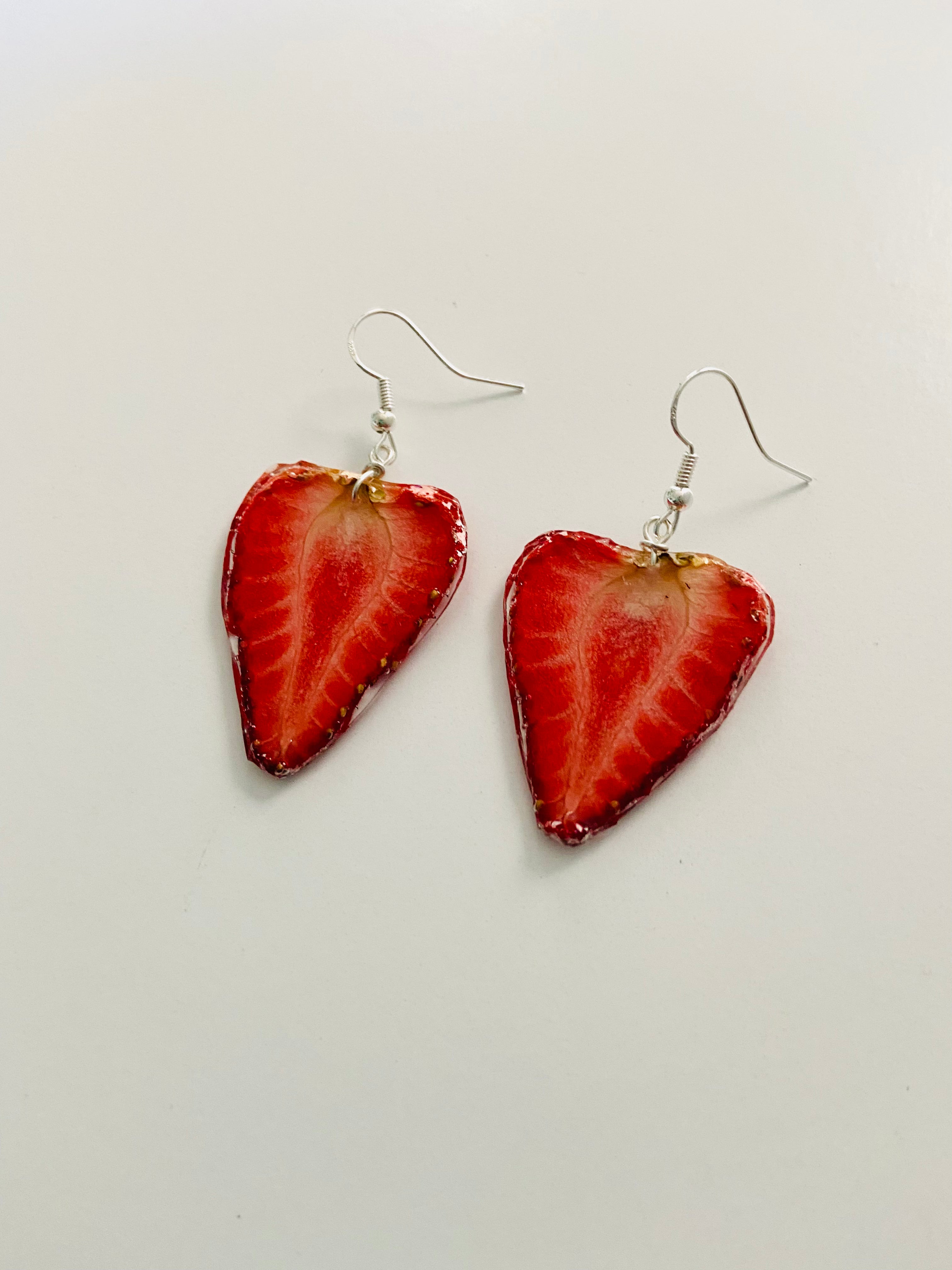 Wild Organic - Strawberry Earrings