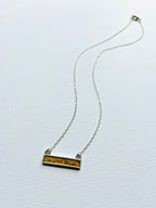 Gretchen Leachman - Etched Louisville Skyline Necklace