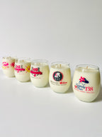 Nerd Babes Co - Oaks Wine Glass Candles